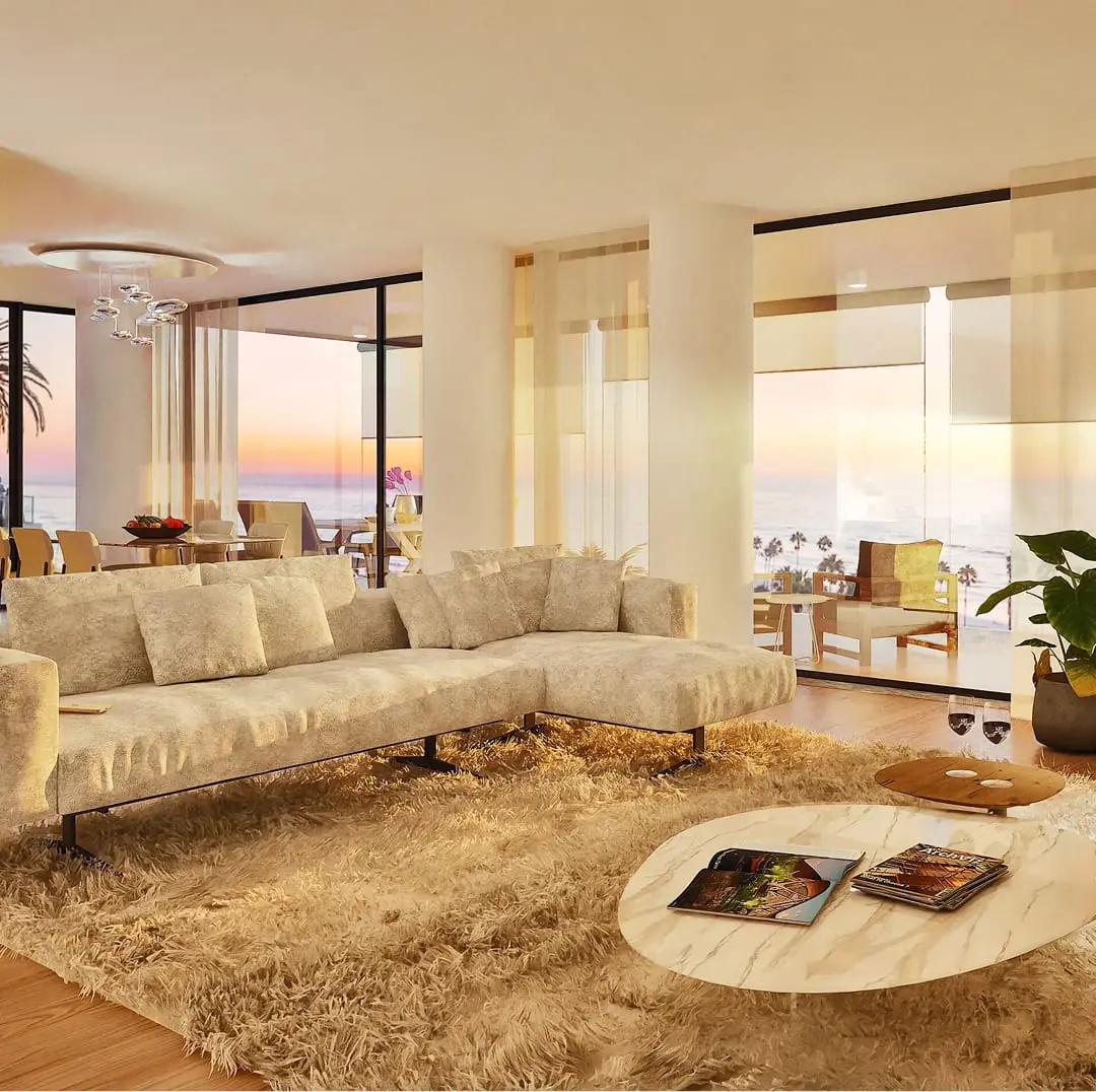 Soggiorno di una residenza La Bussola Living