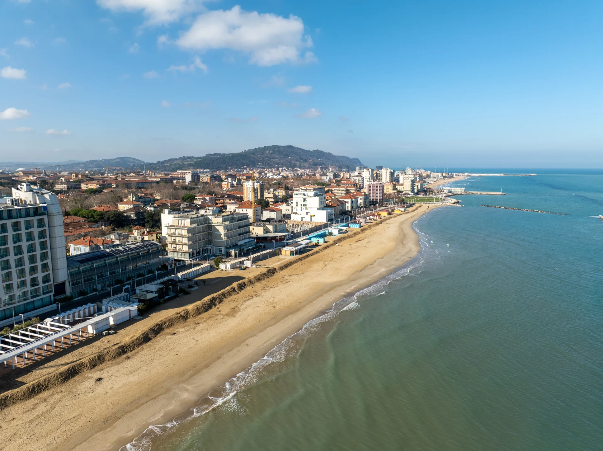 Spiaggia di Pesaro a pochi passi